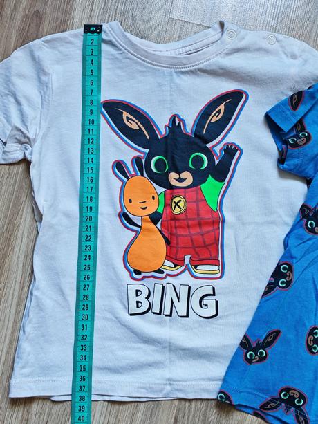 Tepláky + tričká bing, 98