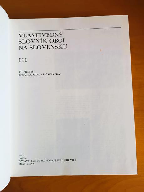 Vlastivedný slovník obcí na slovensku, 