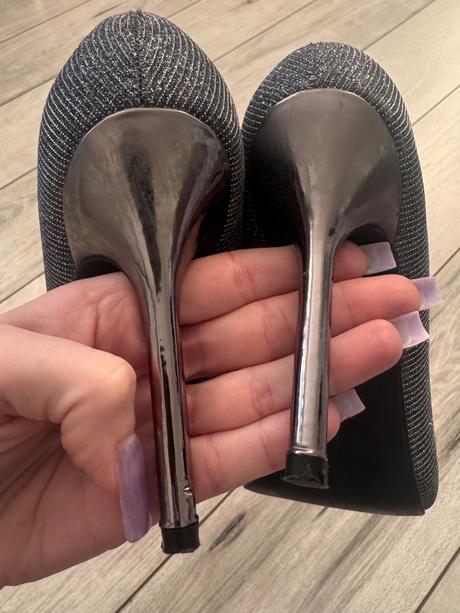 Strieborné lodičky fisherfield, 39