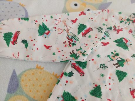 Vianočný bavlnený overal zn.powell craft 0-6m, 62