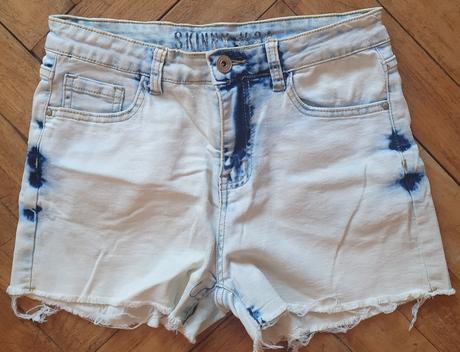 Dievčenské riflové kraťasy, 164