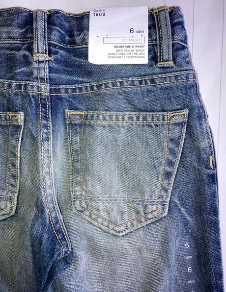 Len 2,99. chlapčenské džínsy gap veľ na 6 rokov, gap,116