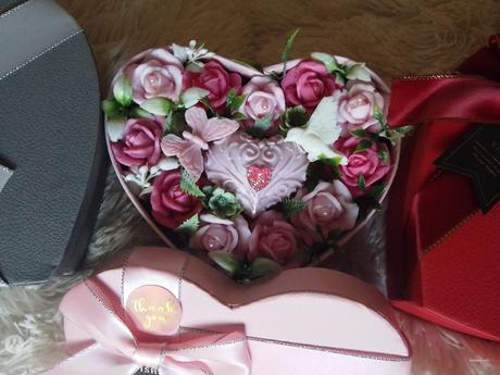 Box mydlových ružičiek, 