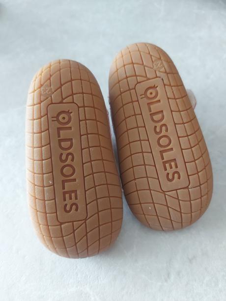 Dievčenské teplé barefoot čižmy old soles, 23