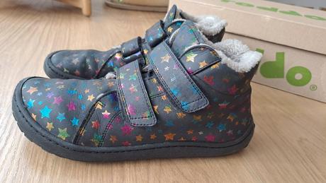 Zimné barefoot topánky froddo winter furry, froddo,37