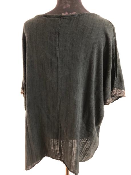 Blúzka čierna, xxl