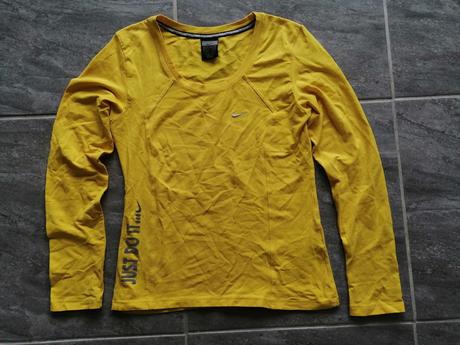 Žlté tričko nike vm, bavlna, nike,m