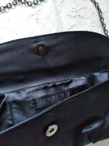 Čierna spoločenská kabelka,