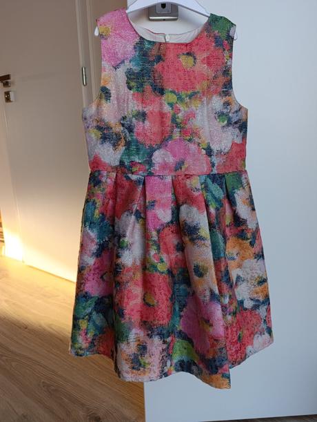 Dievčenské kvetované šaty, young dimension,128