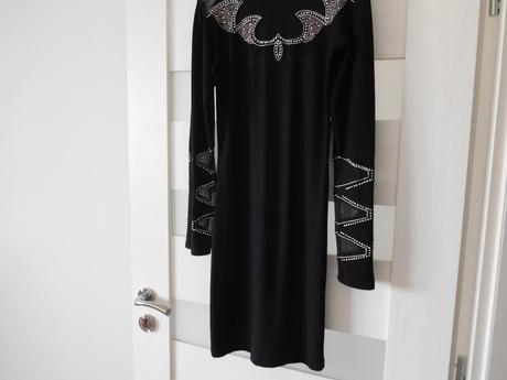 Šaty trikotové pružné, s/m,, s