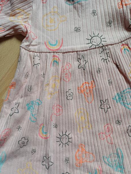 3x šaty v.74 - 6/9mesiacov, primark,74