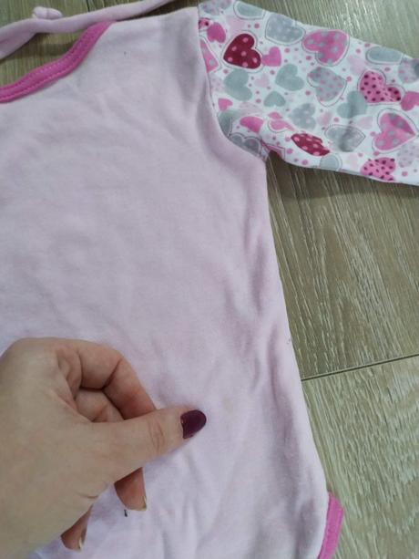 Srdiečkový komplet haky-baky, veľ. 62, 62