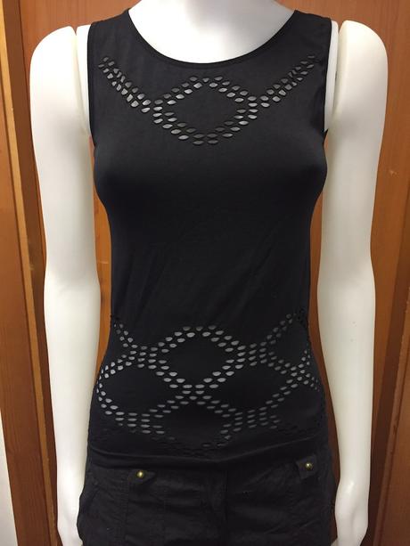 Dierkovaný top, xl/xxl, sedí s/m, m