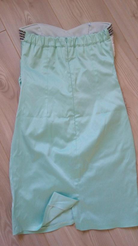 Tyrkysove kratke šaty, m