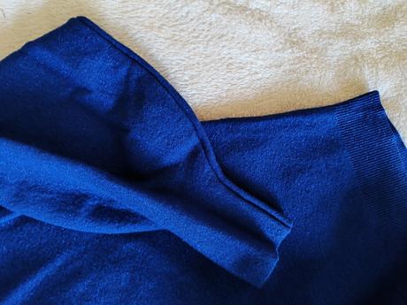 Modrý sveter, h&m,s