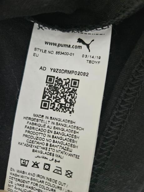 Pánske tričko, puma,l