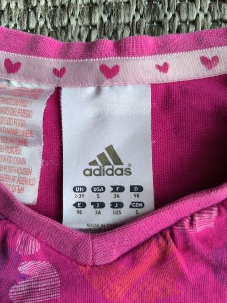 Tričko, adidas,98
