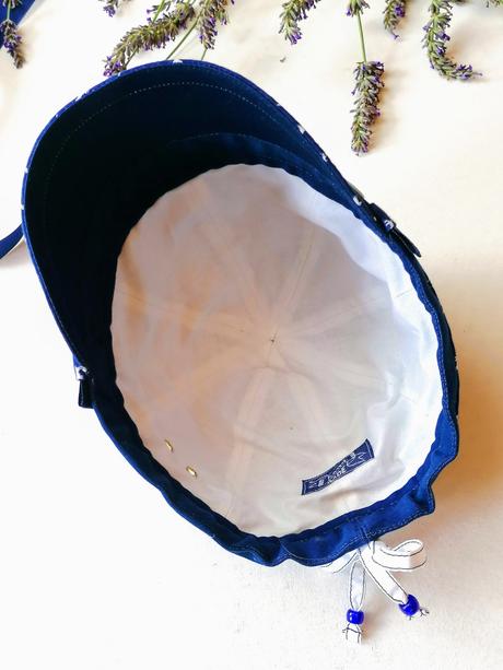 Letná čiapočka so šiltom pre dievčatko 3-7rokov, 98 - 128