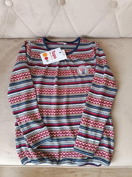 Tričko s dlhým rukávom, 128