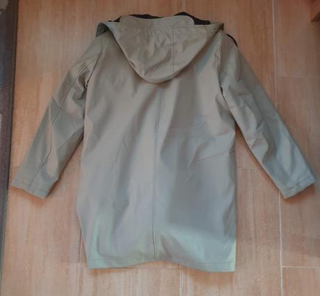 Kabát nepremokavý sivozelený vero moda m/l, vero moda,m