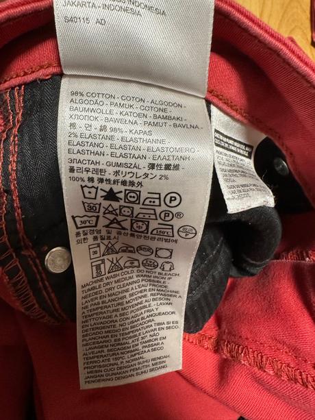 Damske skinny rifle levis m, levis,m