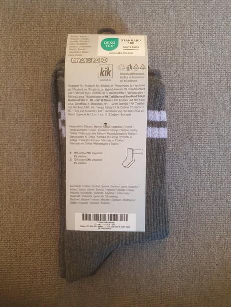 Ponozky 2 ks v baleni, kik,36