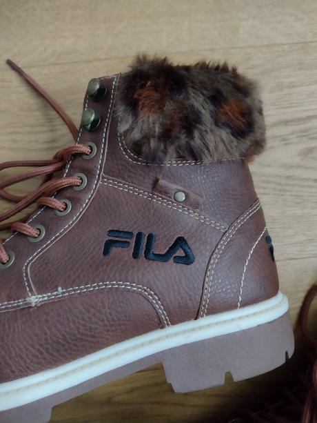 Prechod až mierna zima topánky fila, fila,37