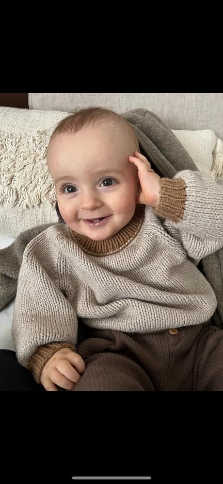 Ptrs knits vlnený sveter ručne robený, 80