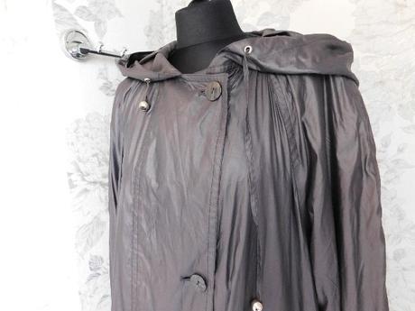 Luxusny damsky vintage oversize plašt, 42