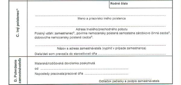 Kde odovzdať žiadosť o materské?