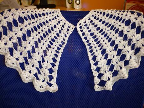 Prehoz cez plecia, pončo, pléd.,