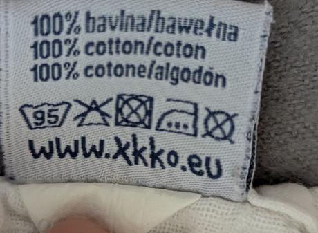 Látkové plienky xkko, kikko/xkko,4 kg - 9 kg