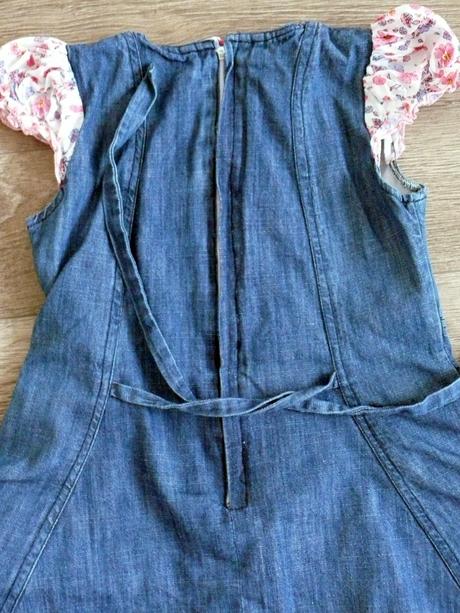 Krásne letné šaty s výšivkami a spodničkou na 4-5r, 104