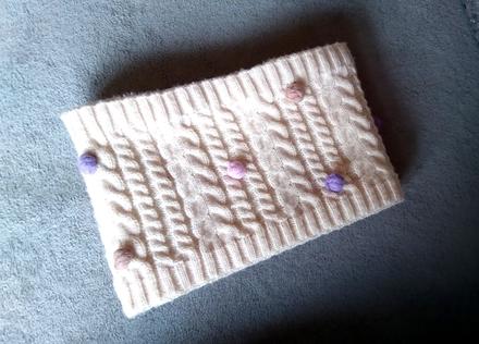 Nákrčník tunel šál šatka ako nový, pepco