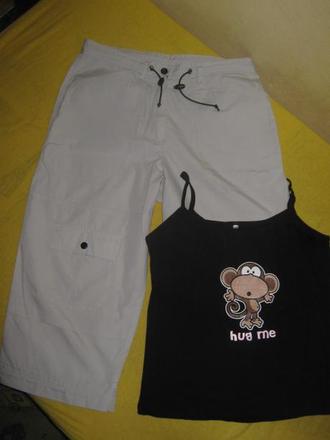 324 3/4 nohavice + tielko, m