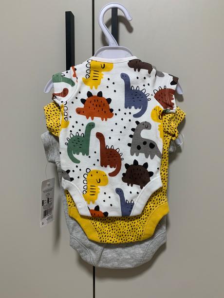 Set 3ks body s krátkym rukávom, f&f,50