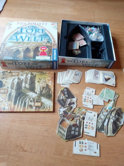 Spoločenská hra v nemčine die tore der welt,