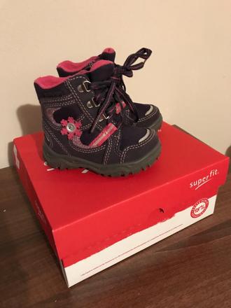 Dievčenské zimné gore-tex topánky zn. superfit, superfit,22