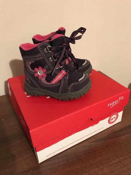 Dievčenské zimné gore-tex topánky zn. superfit, superfit,22