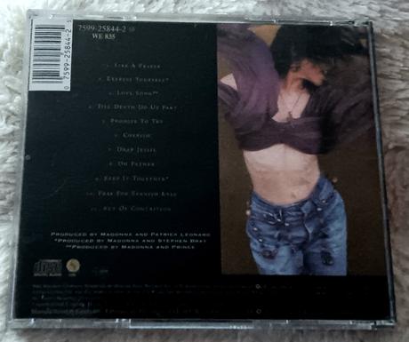 Cd madonna - like a prayer, 