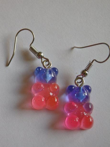 Náušnice medvedíky, 