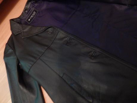 Kožená bunda top stav, 40