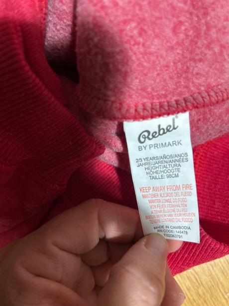 Hrubšia mikina, primark,98