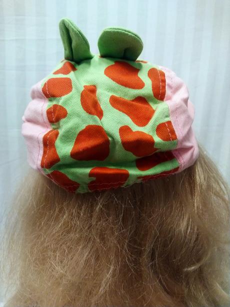 Dievčenská ružová šiltovka žirafa č. 504, 50 cm, 50