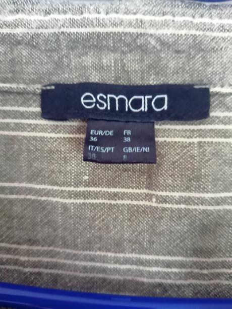 Ľanové šaty 36, esmara,36