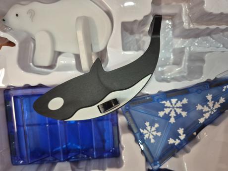 Magnetická stavebnica polárne zvieratká, 