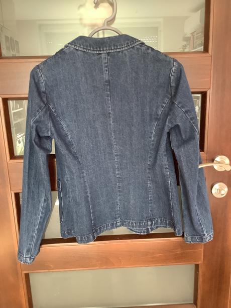 Džínsový/rifľový blejzer, benetton,s