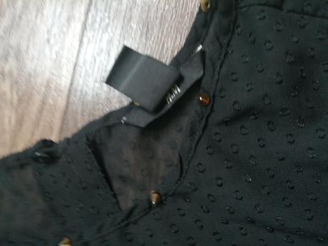 Priehľadný top, h&m,38