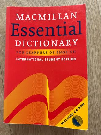 Macmillan  essential dictionary, 