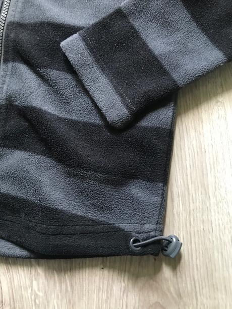 Mikina fleece pruhy 4-5 rokov, reserved,110